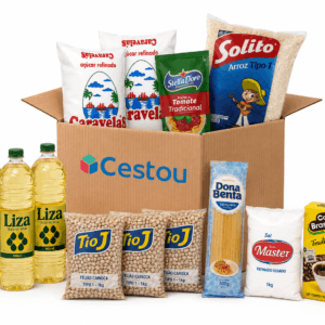 Cesta Confecção Cestou com 14 itens para empresas e sindicatos