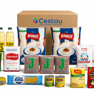 Cesta Lava-Rápido 25 kg com 26 itens Cestou para empresas e sindicatos
