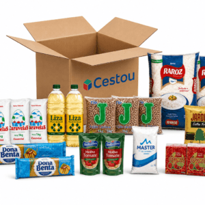 Cesta Motoboy com 23 itens Cestou para empresas e sindicatos