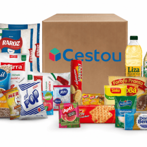 Cesta básica Cestou 4 com 29 itens e aproximadamente 25 kg
